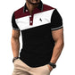 Men’s Premium Color Block Polo Shirt – Short Sleeve Casual & Smart Fit Tee