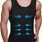 Mens Slimming Body Shaper Compression Tank Top Undershirt Shapewear