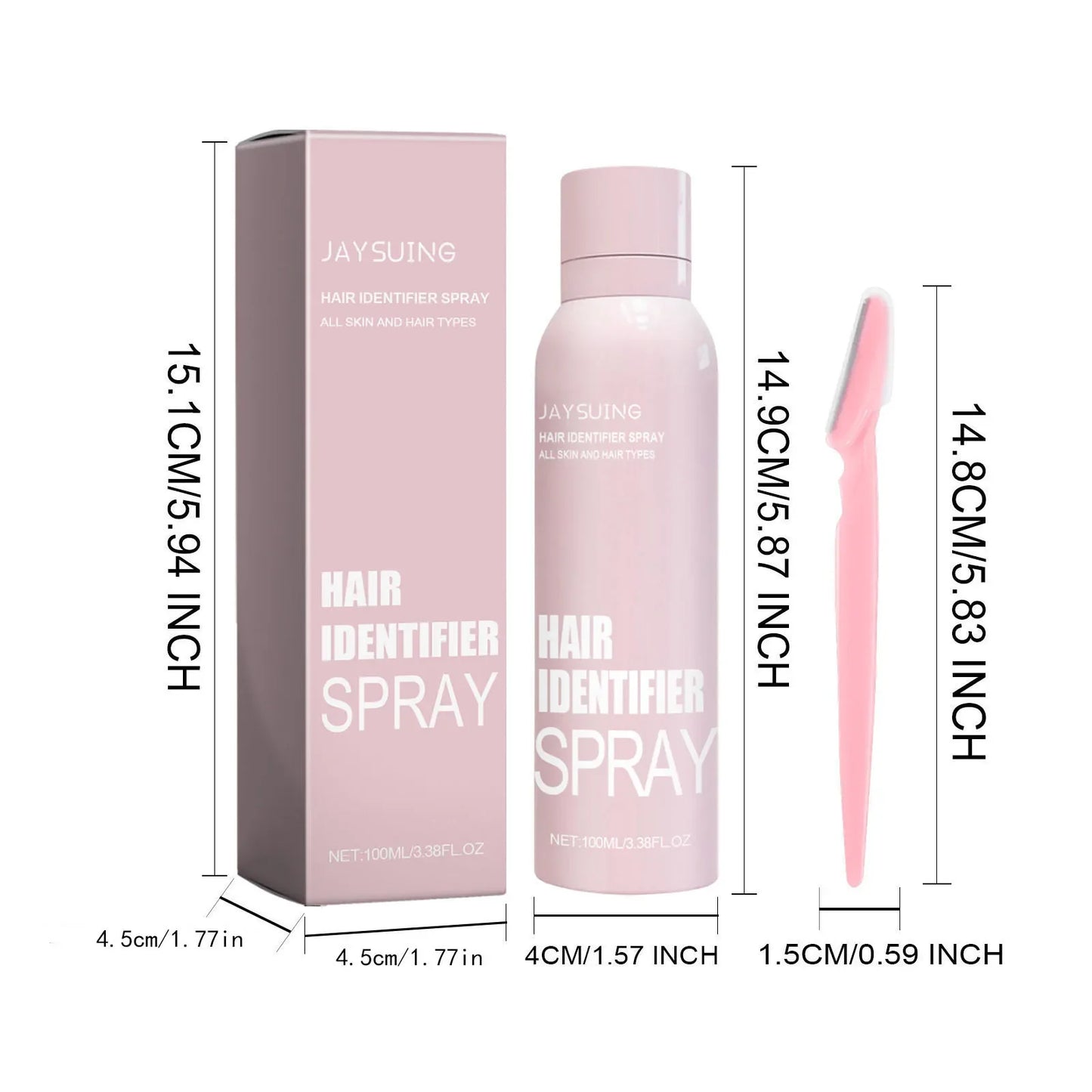 Facial Hair Identification Spray