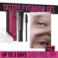Waterproof Tattoo Brow Peel Off Tint with Stencils