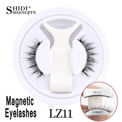 1 Pair Reusable Magnetic Eyelashes Tweezers Set