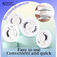 1 Pair Reusable Magnetic Eyelashes Tweezers Set