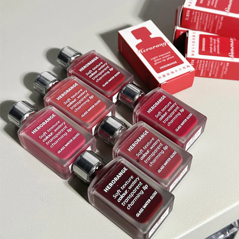 HERORANGE Light Glass-Like Lip Lacquer
